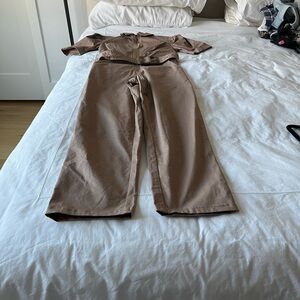 WeWoreWhat Brown Jumpsuit
